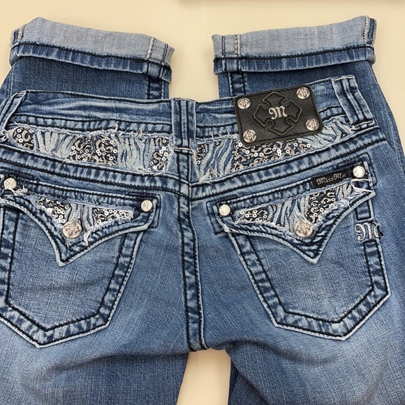 MISS ME DENIM CAPRIS - Picture 4 of 10